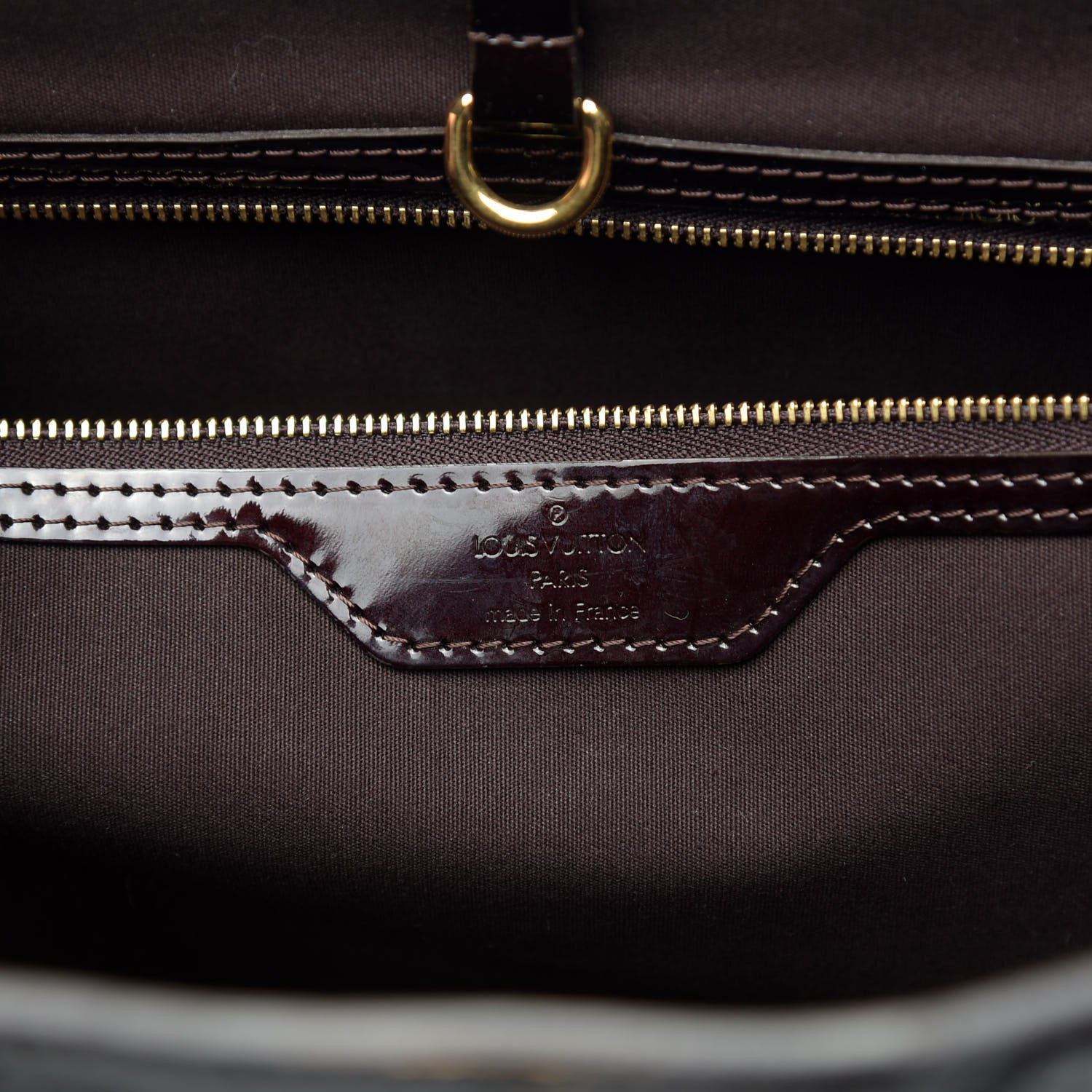 Louis Vuitton Vernis Wilshire GM Amarante 6 of 13
