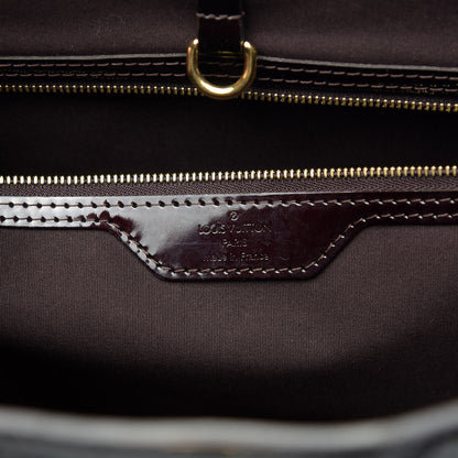 Louis Vuitton Vernis Wilshire GM Amarante 6 of 13