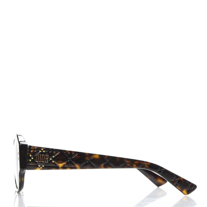 Christian Dior Acetate Cannage Lady Dior Studs 5 Sunglasses Havana 3 of 7