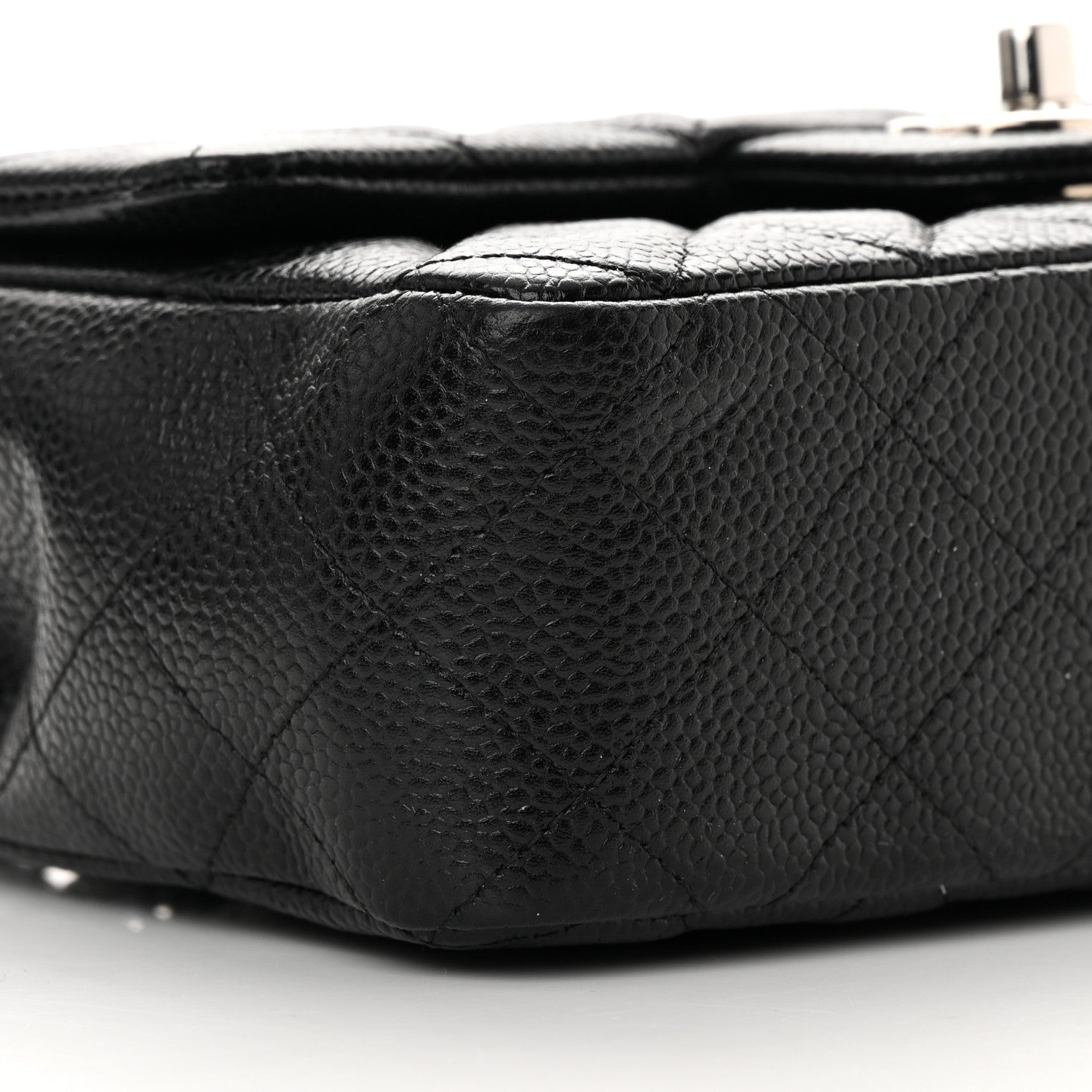 Chanel Caviar Quilted Mini Rectangular Flap Black 9 of 11