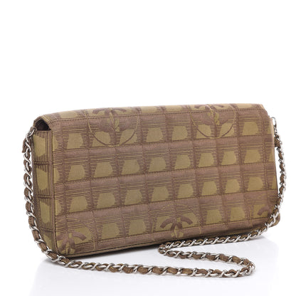 Chanel Nylon Travel East West Flap Brown 3 of 10