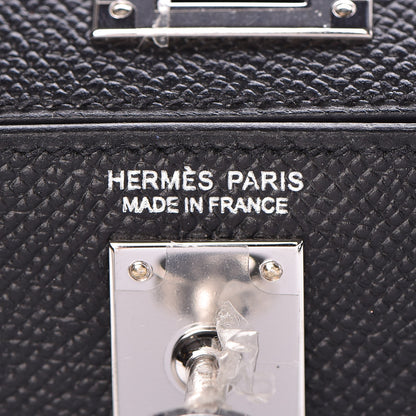 Hermes Epsom Mini Kelly Sellier 20 Black 15 of 29