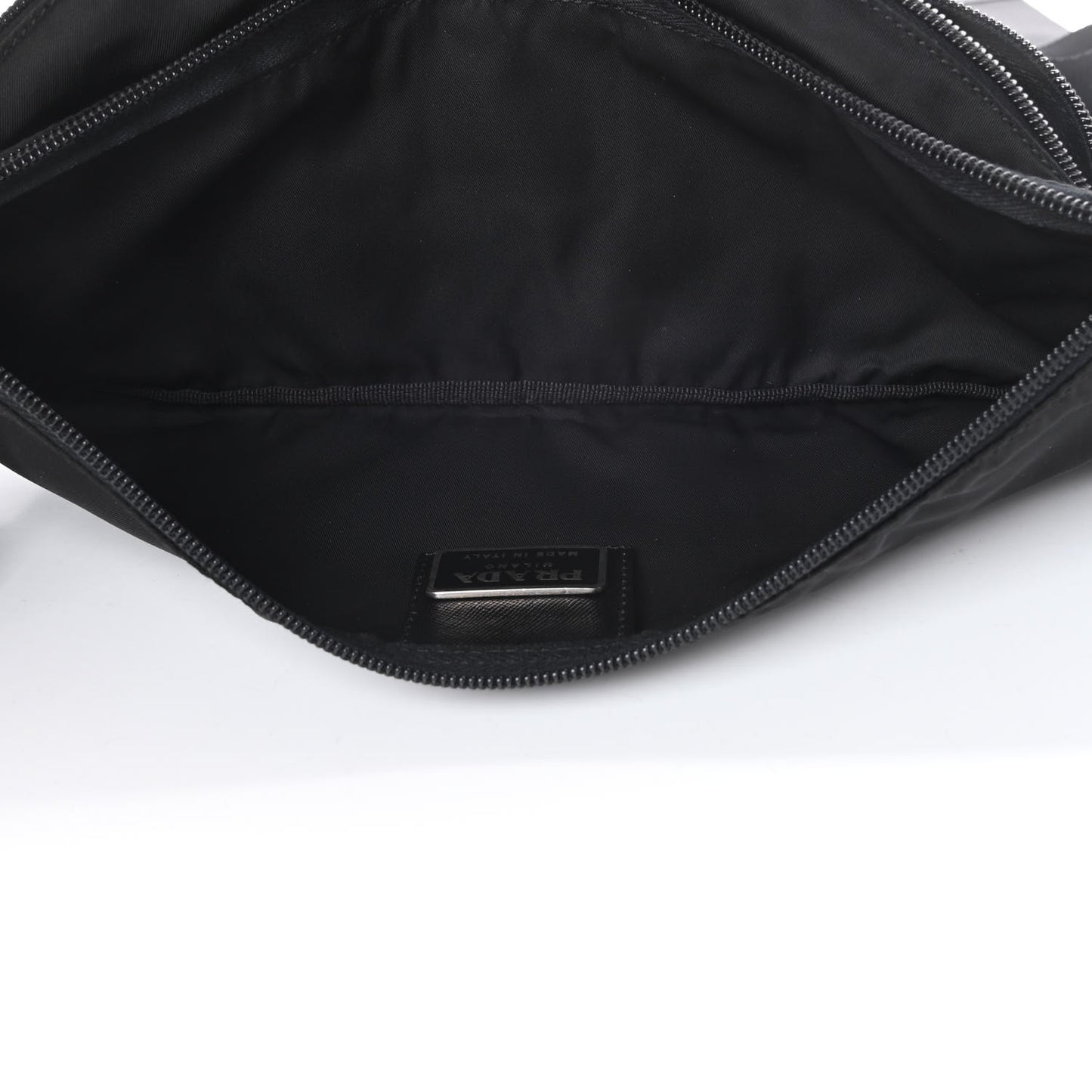 Tessuto Nylon Montagna Belt Bag Black