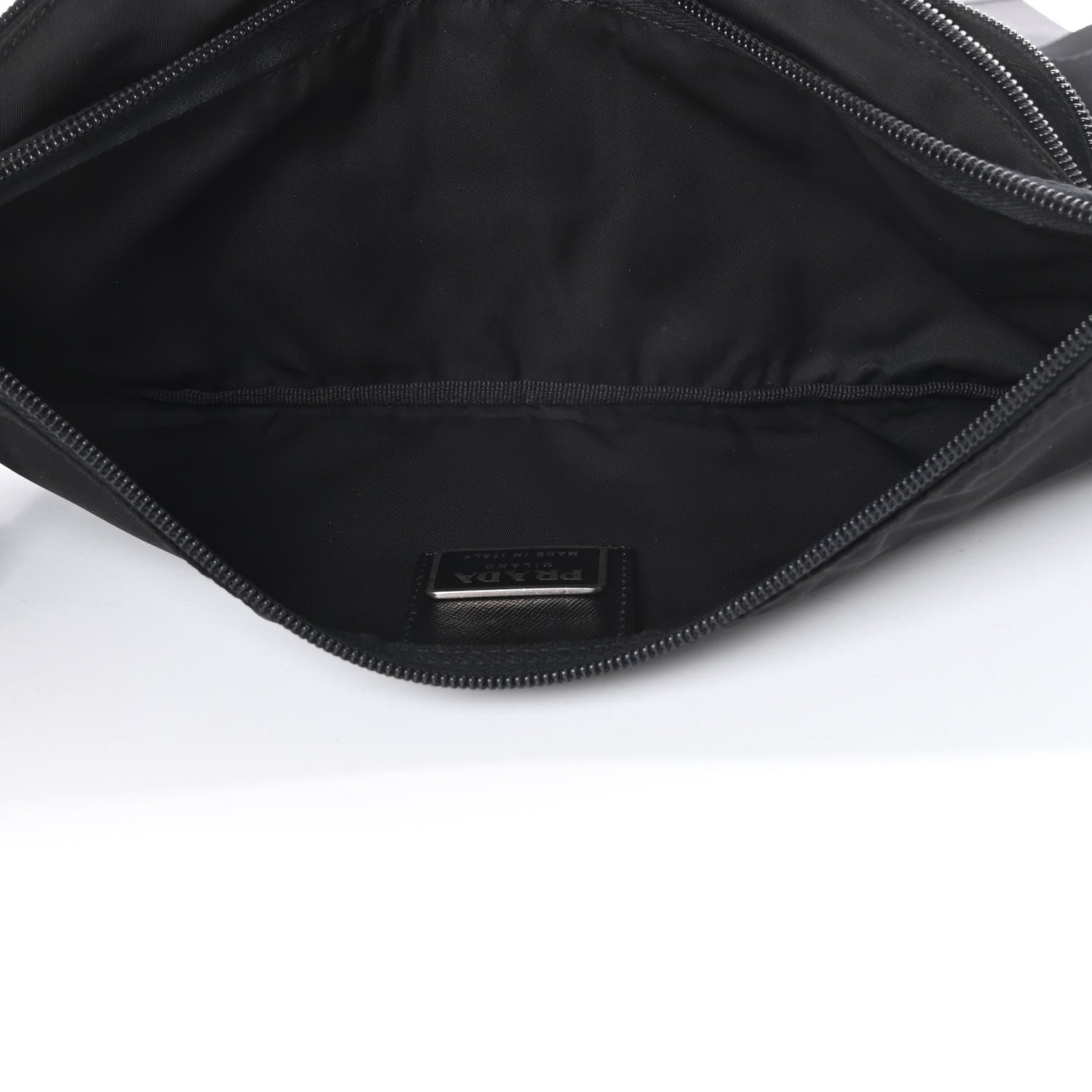 Prada Tessuto Nylon Montagna Belt Bag Black 6 of 11