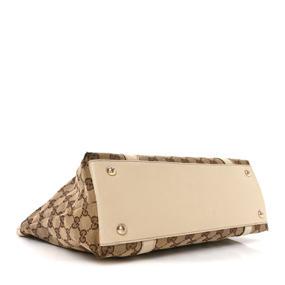 Gucci Monogram Medium Abbey Tote Off White 3 of 9