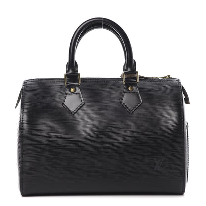 Louis Vuitton Epi Speedy 25 Black 1 of 17