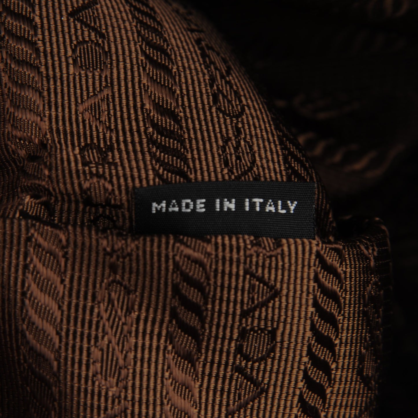 Vela Nylon Saffiano Backpack Tobacco