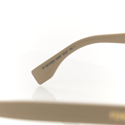 Fendi Acetate FF Aviator Sunglasses FF M0105/S Beige 5 of 7
