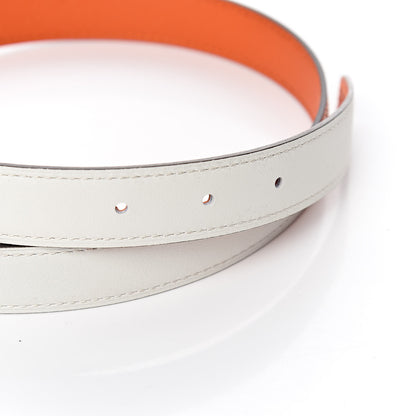 Hermes Swift Epsom 32mm Constance H Belt 75 Craie Orange 4 of 7