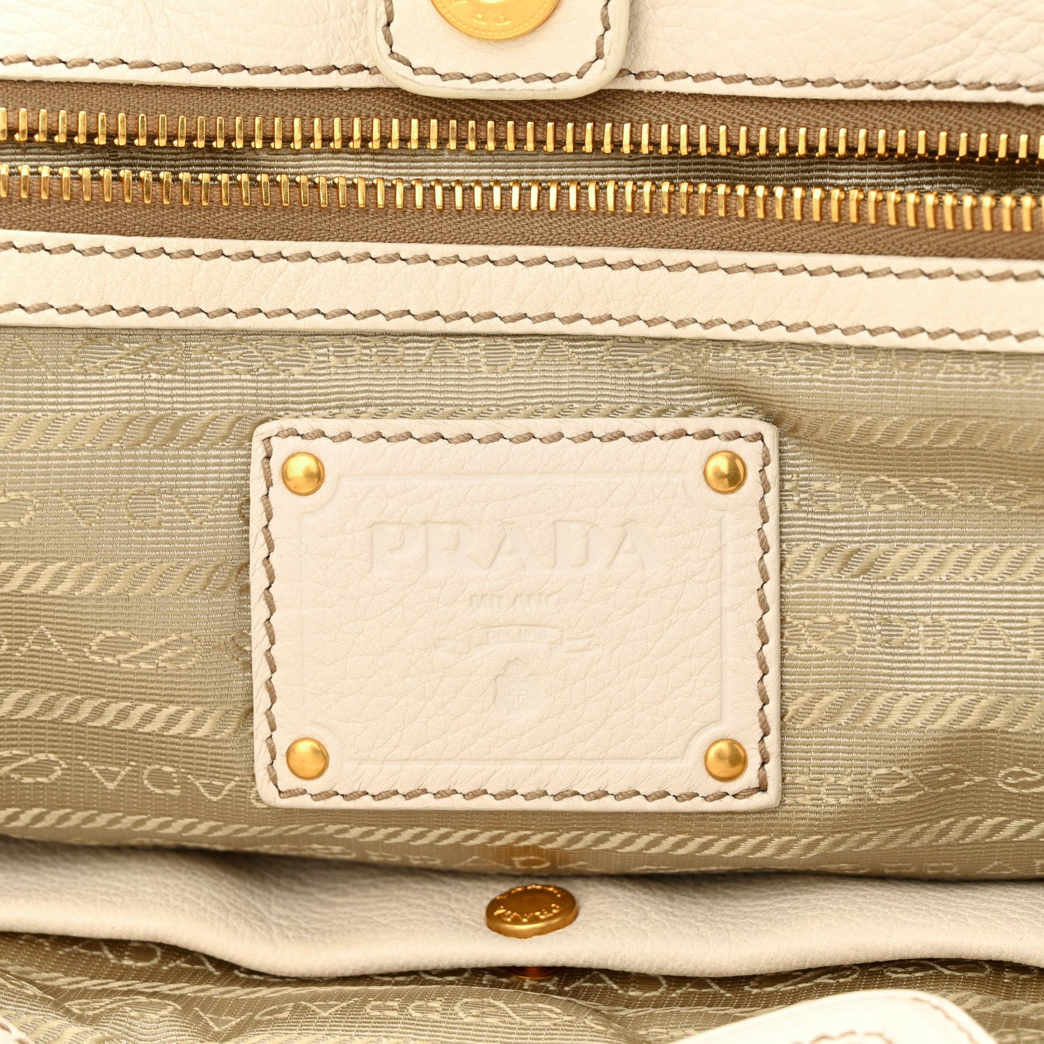 Prada Cervo Antik Tote Talco 6 of 16