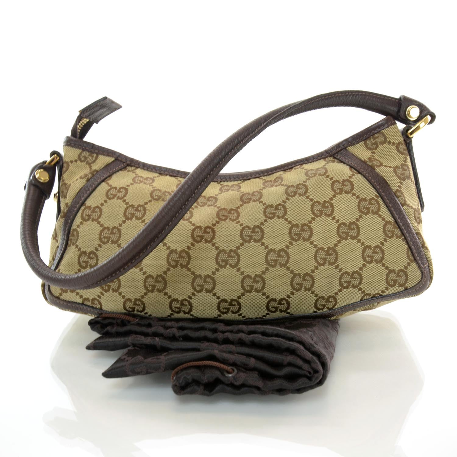 Gucci Monogram Small Abbey Hobo Ebony 3 of 8