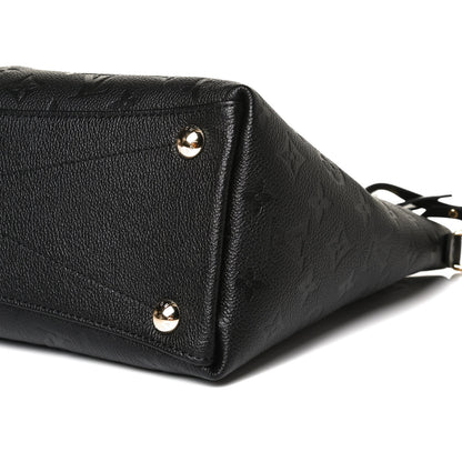 Louis Vuitton Empreinte V Tote MM Black 9 of 12