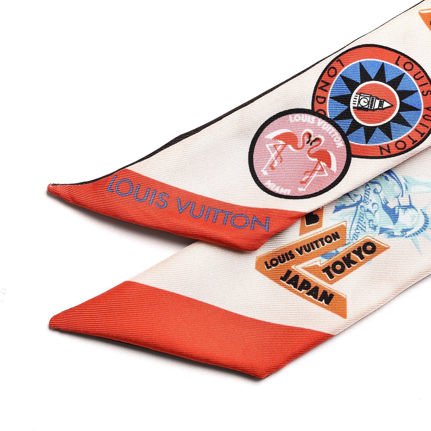Silk Monogram World Tour Stickers BB Bandeau Nude