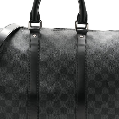 Louis Vuitton Damier Graphite Keepall Bandouliere 45 7 of 9
