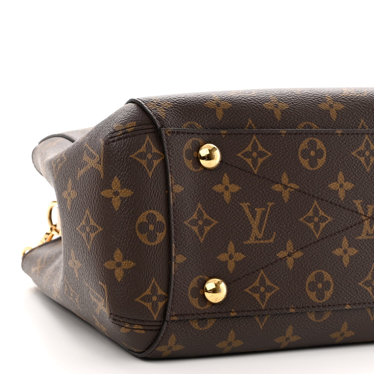 Louis Vuitton Monogram Braided Montaigne MM Creme Beige 8 of 9