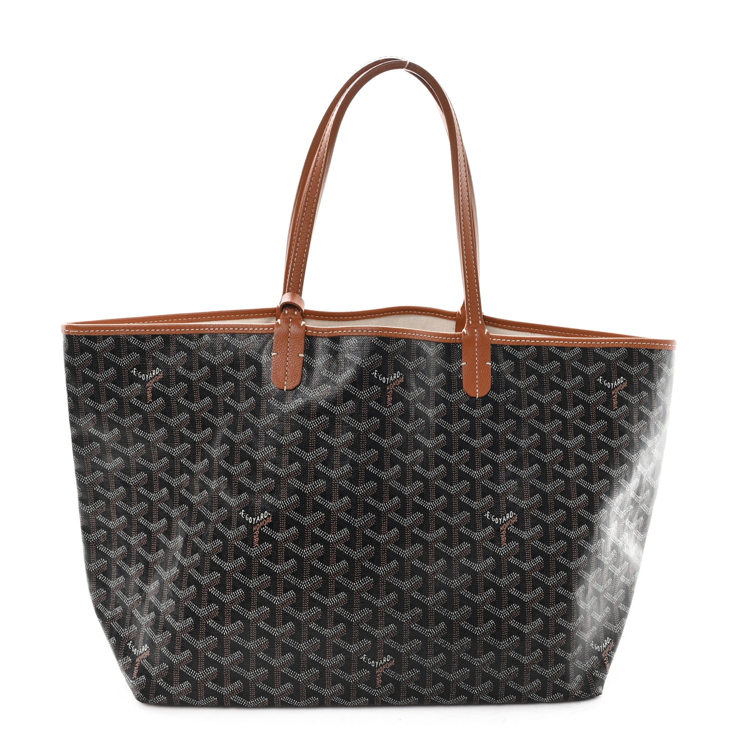 Goyard Goyardine Saint Louis PM  Black Gold 1 of 13