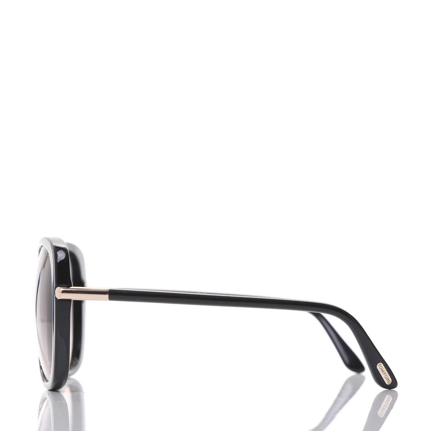 Tom Ford Linda Butterfly Sunglasses TF324 Black 3 of 8