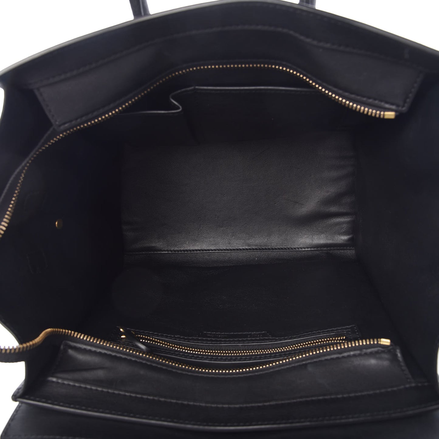 Smooth Calfskin Mini Luggage Black