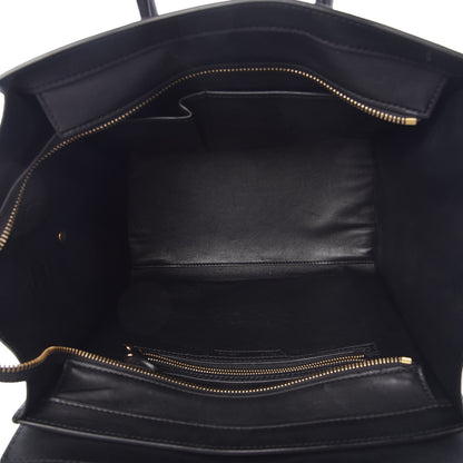 Celine Smooth Calfskin Mini Luggage Black 7 of 9
