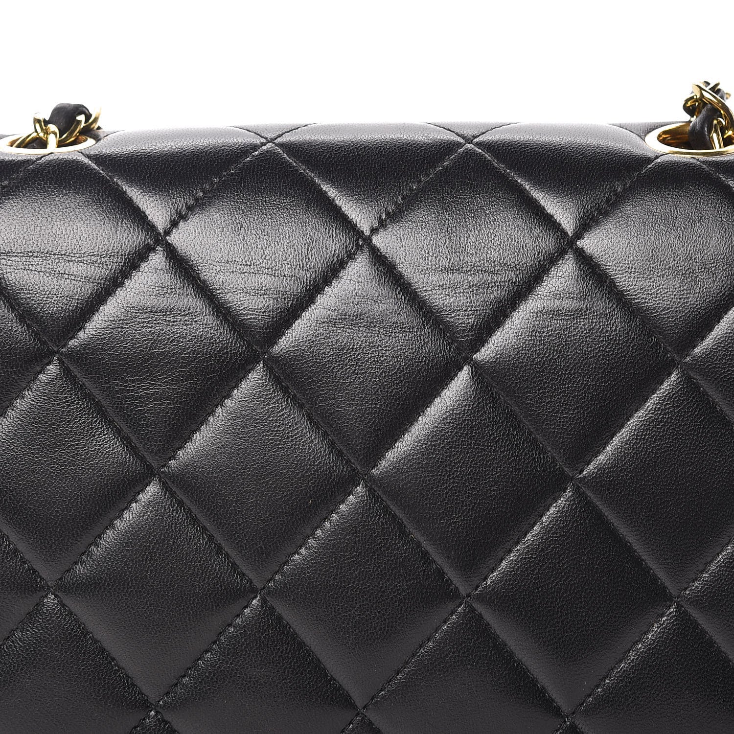 Chanel Lambskin Quilted Small Single Flap Black 9 of 16