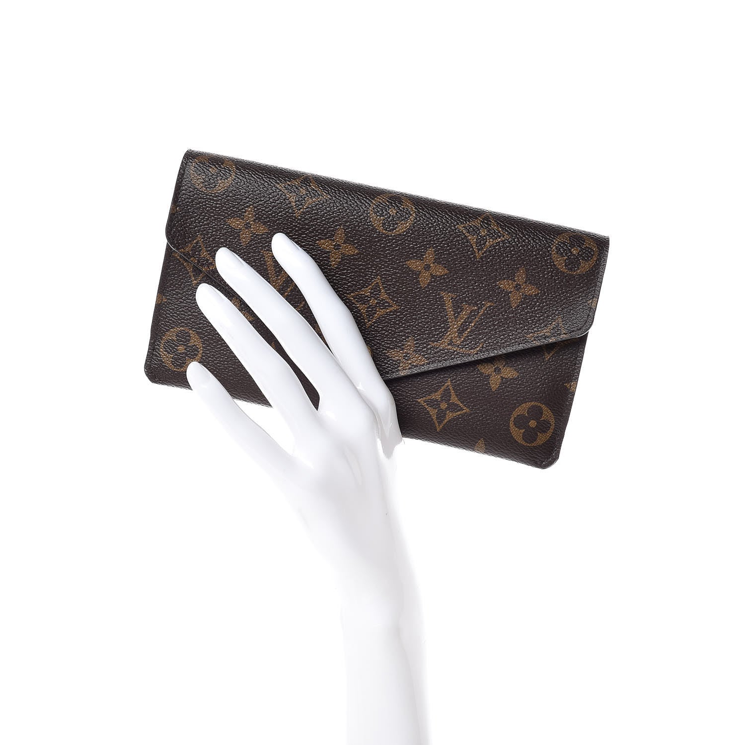Louis Vuitton Monogram Jeanne Wallet Rose Ballerine 2 of 8