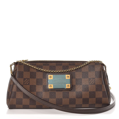 Louis Vuitton Damier Ebene Eva Clutch 1 of 7