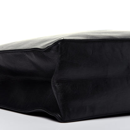 Chanel Lambskin CC Tote Black 9 of 10