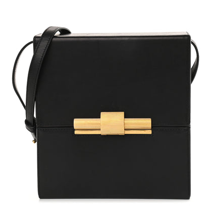 Bottega Veneta Calfskin Daisey Box Clutch Black 1 of 9