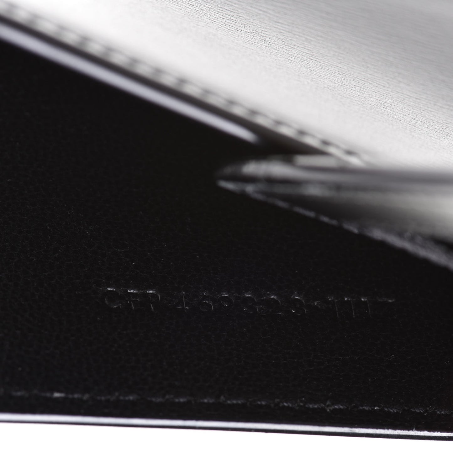 Calfskin Card Case Black