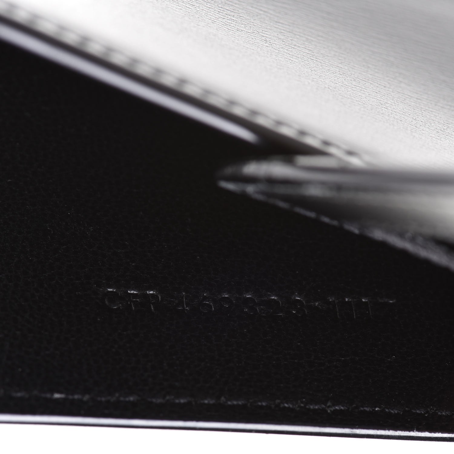 Saint Laurent Calfskin Card Case Black 7 of 7