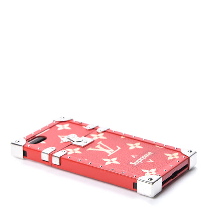 Louis Vuitton X SUPREME Monogram Eye-Trunk iPhone 7 Case Red 3 of 7