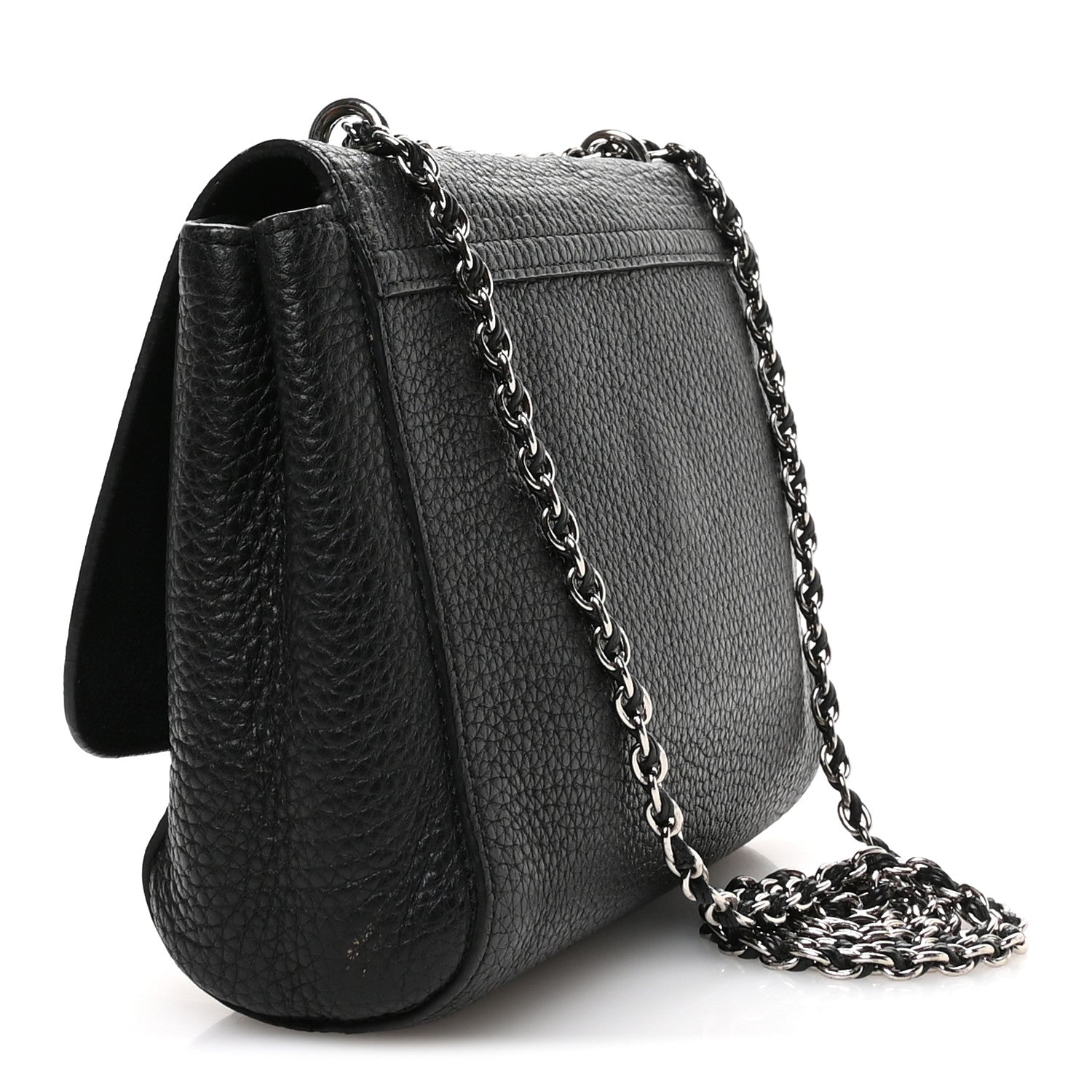 Mulberry Classic Grain Calfskin Mini Lily Black 3 of 11