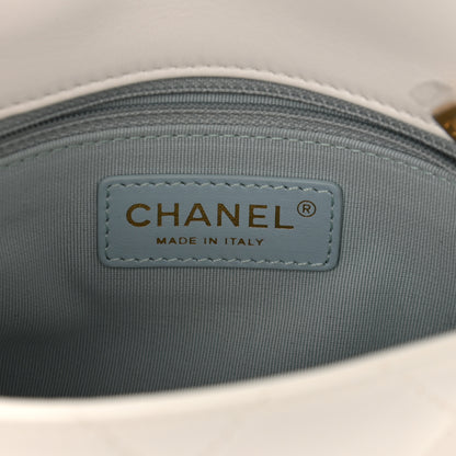 Chanel Lambskin Quilted Mini My Perfect Flap White 8 of 11
