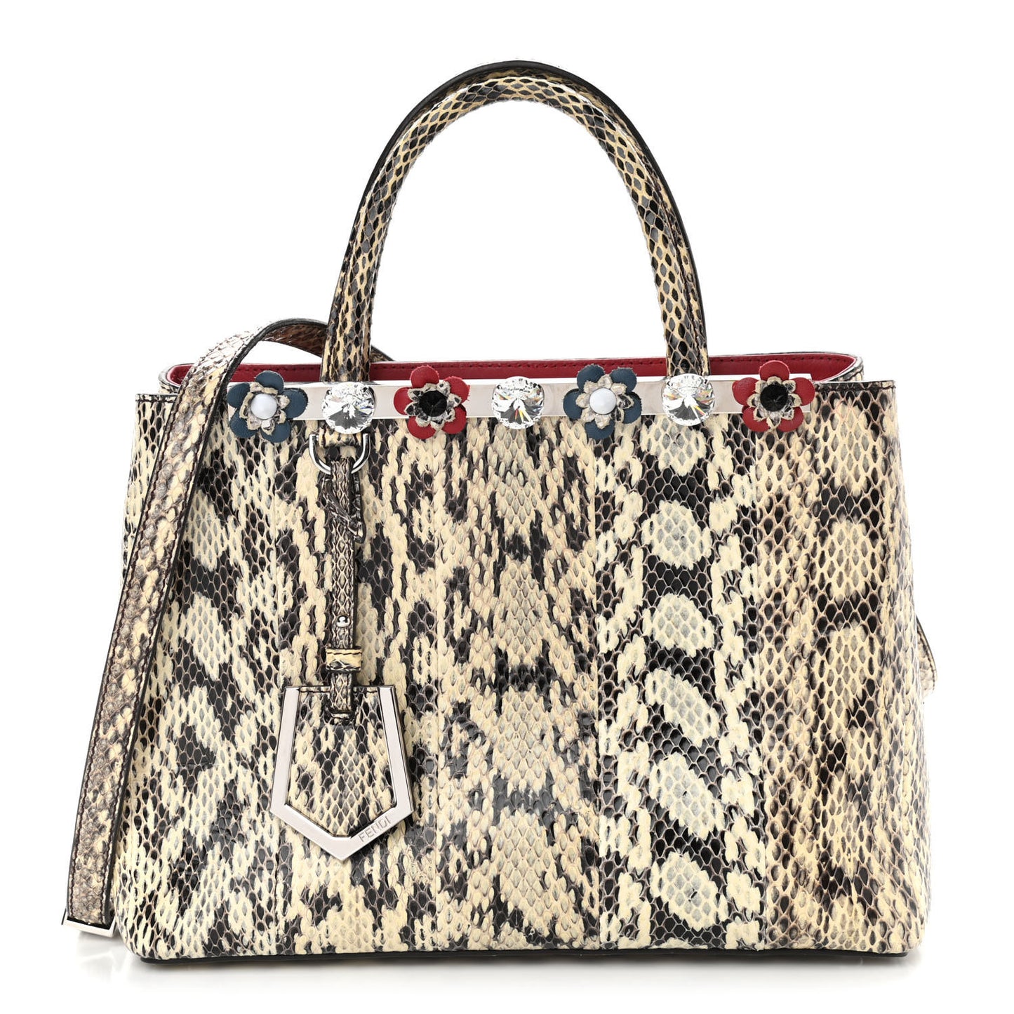 Elaphe Flowerland Regular 2Jours Tote Natural