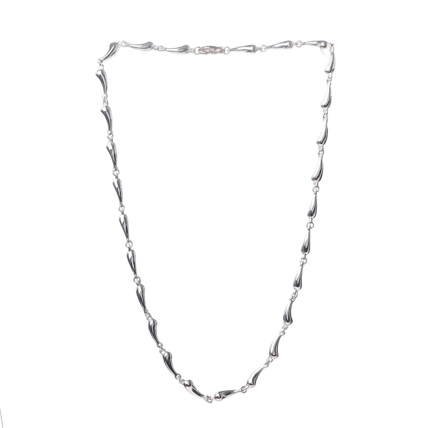 Sterling Silver Elsa Peretti Teardrop Pendant Necklace