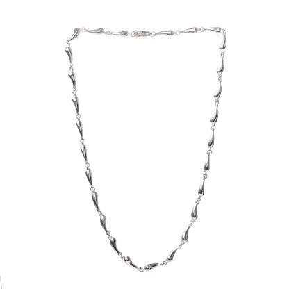 Tiffany Sterling Silver Elsa Peretti Teardrop Pendant Necklace 3 of 5