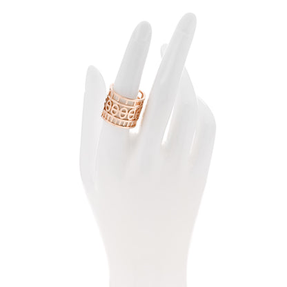 Hermes 18K Rose Gold Chaine d'Ancre Divine Ring 56 7.75 2 of 5