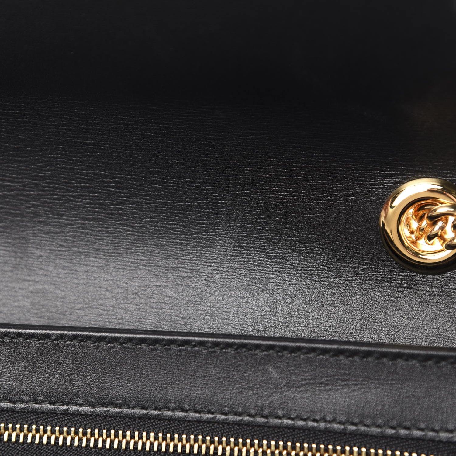 Gucci Vitello Palmellato Lux Crystal Medium Rajah Shoulder Bag Black 11 of 12