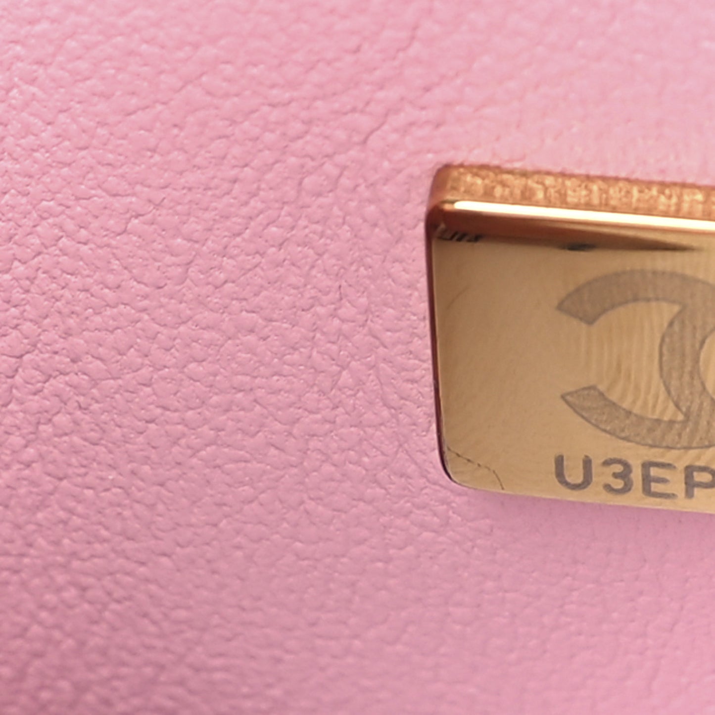 Caviar Quilted Jumbo Double Flap Pink