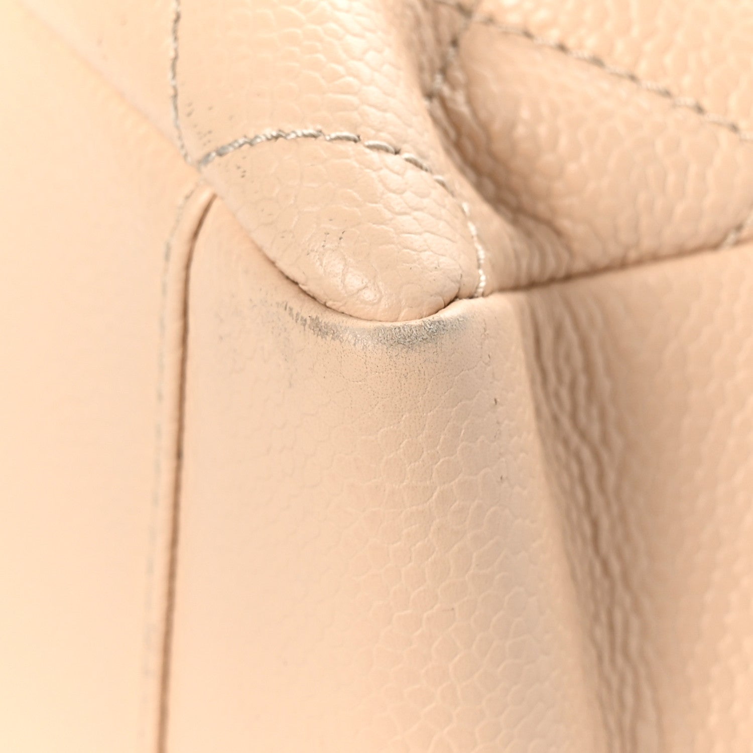 Chanel Caviar Quilted Grand Shopping Tote GST Beige Clair 11 of 13