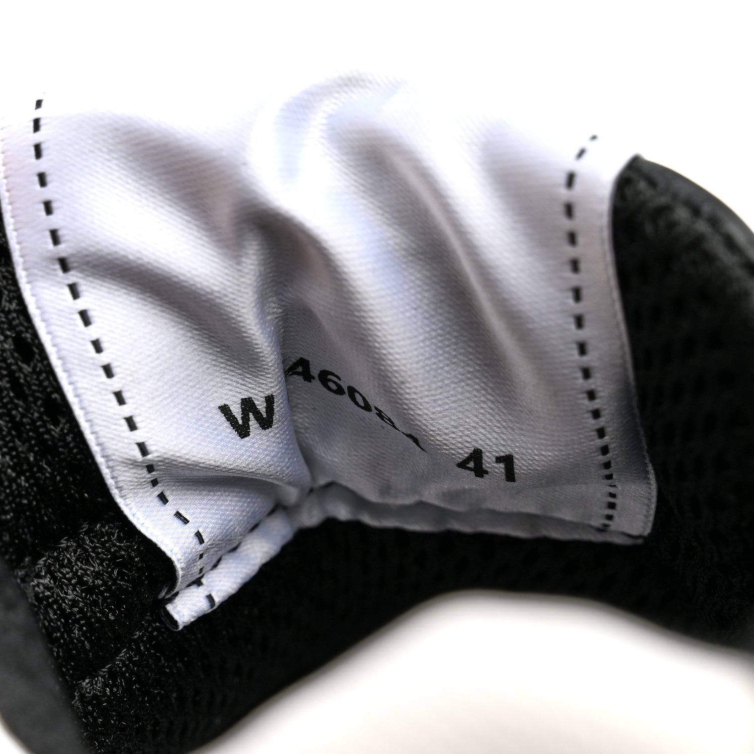 Chanel Cotton Womens CC Sneakers 41 White Black 9 of 9