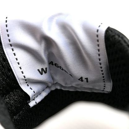 Chanel Cotton Womens CC Sneakers 41 White Black 9 of 9
