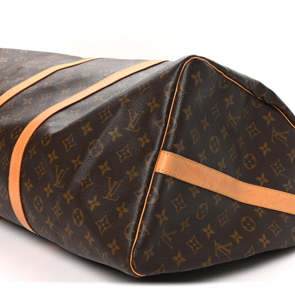 Louis Vuitton Monogram Keepall Bandouliere 55 9 of 9