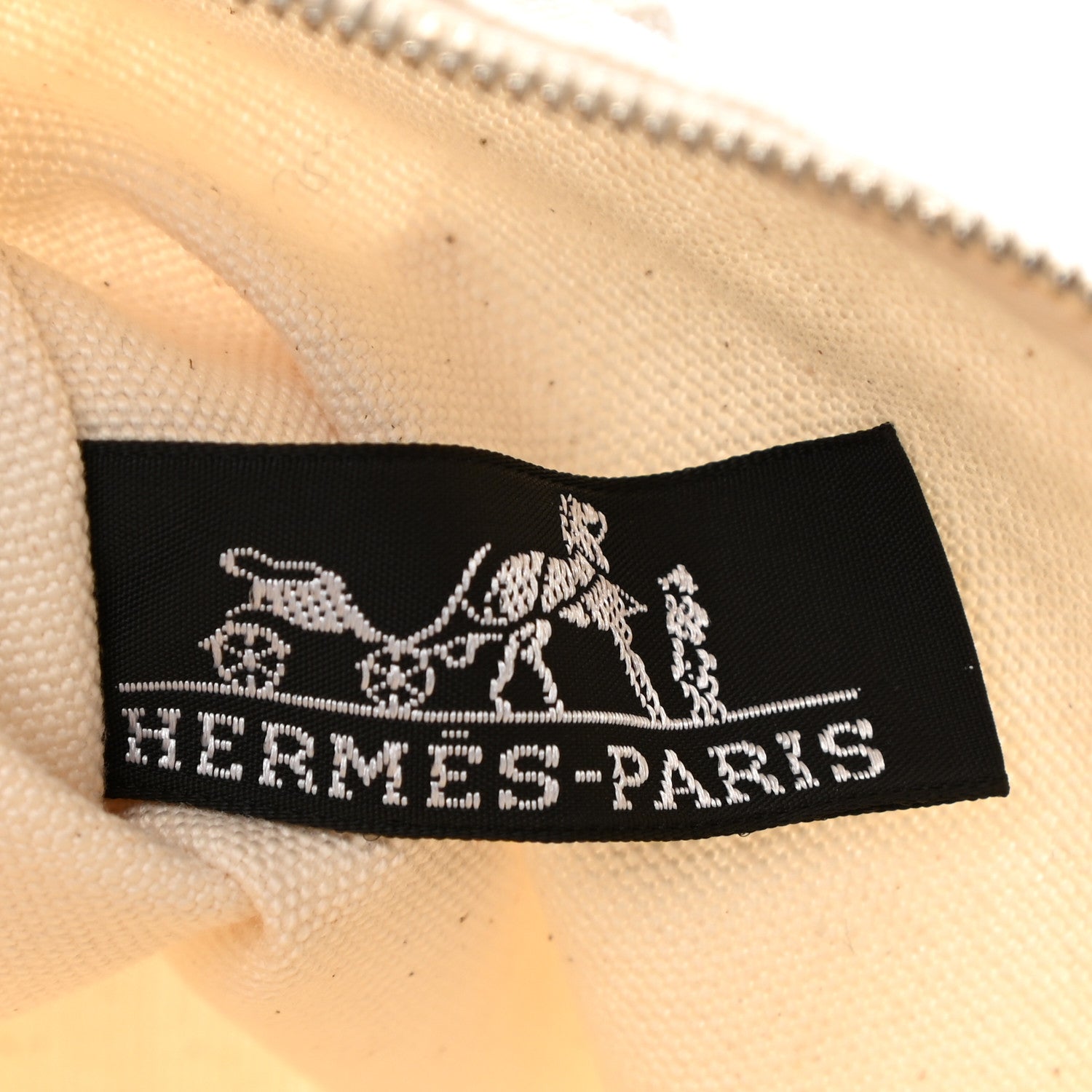 Hermes Canvas Chain De Ancre Beach Tote Navy 8 of 12