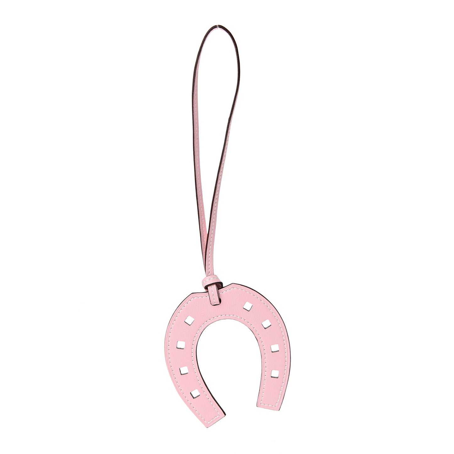 Swift Paddock Horseshoe Bag Charm Rose Sakura