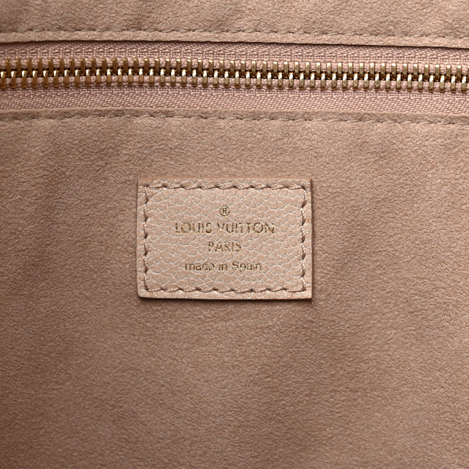 Louis Vuitton Empreinte Monogram Summer Stardust Neverfull MM Beige Clair 6 of 8