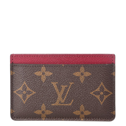 Louis Vuitton Monogram Card Holder Fuchsia 1 of 10