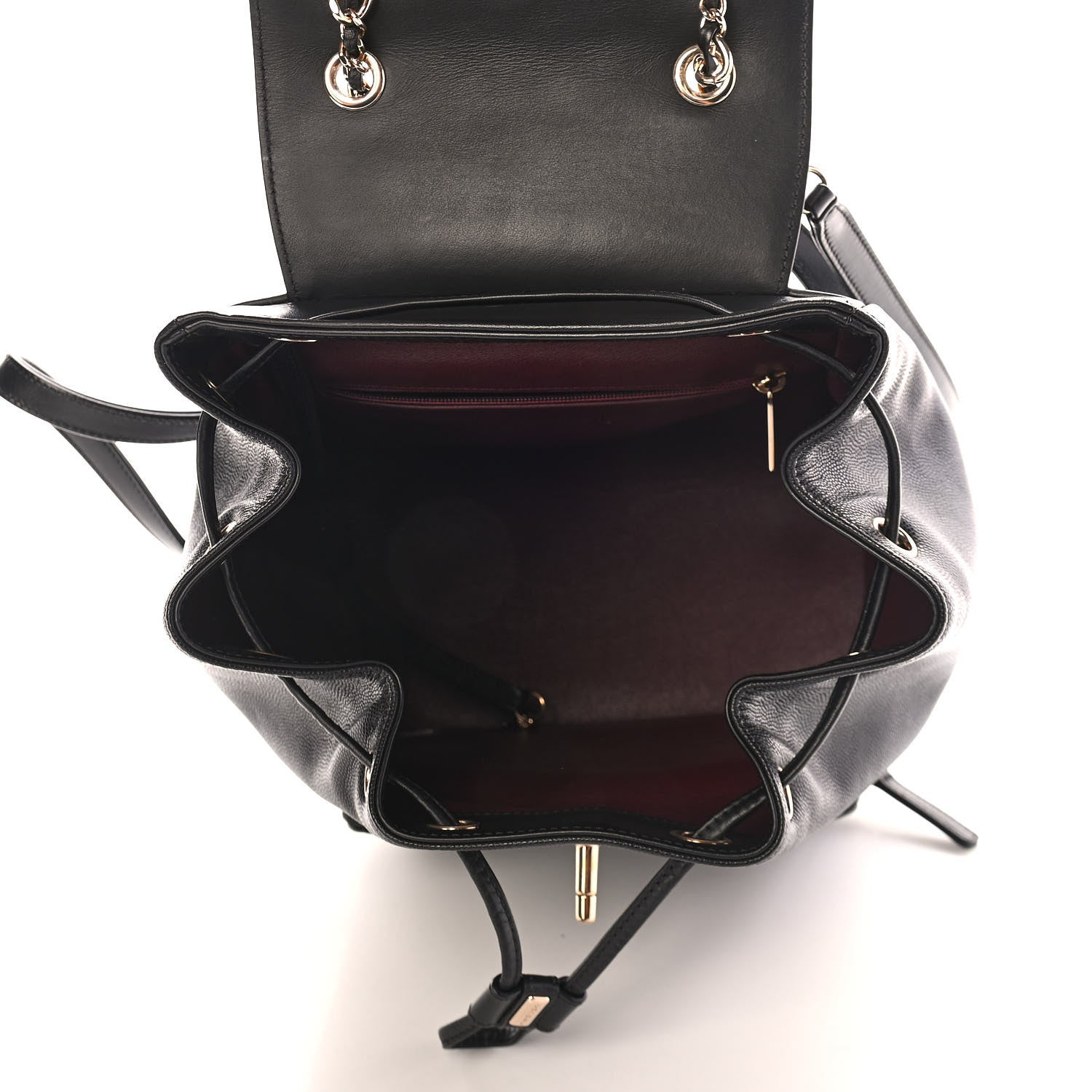 Chanel Caviar Quilted Business Affinity Backpack Black 5 of 9