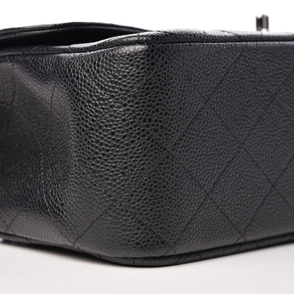Chanel Caviar Quilted Jumbo Double Flap Black 9 of 10