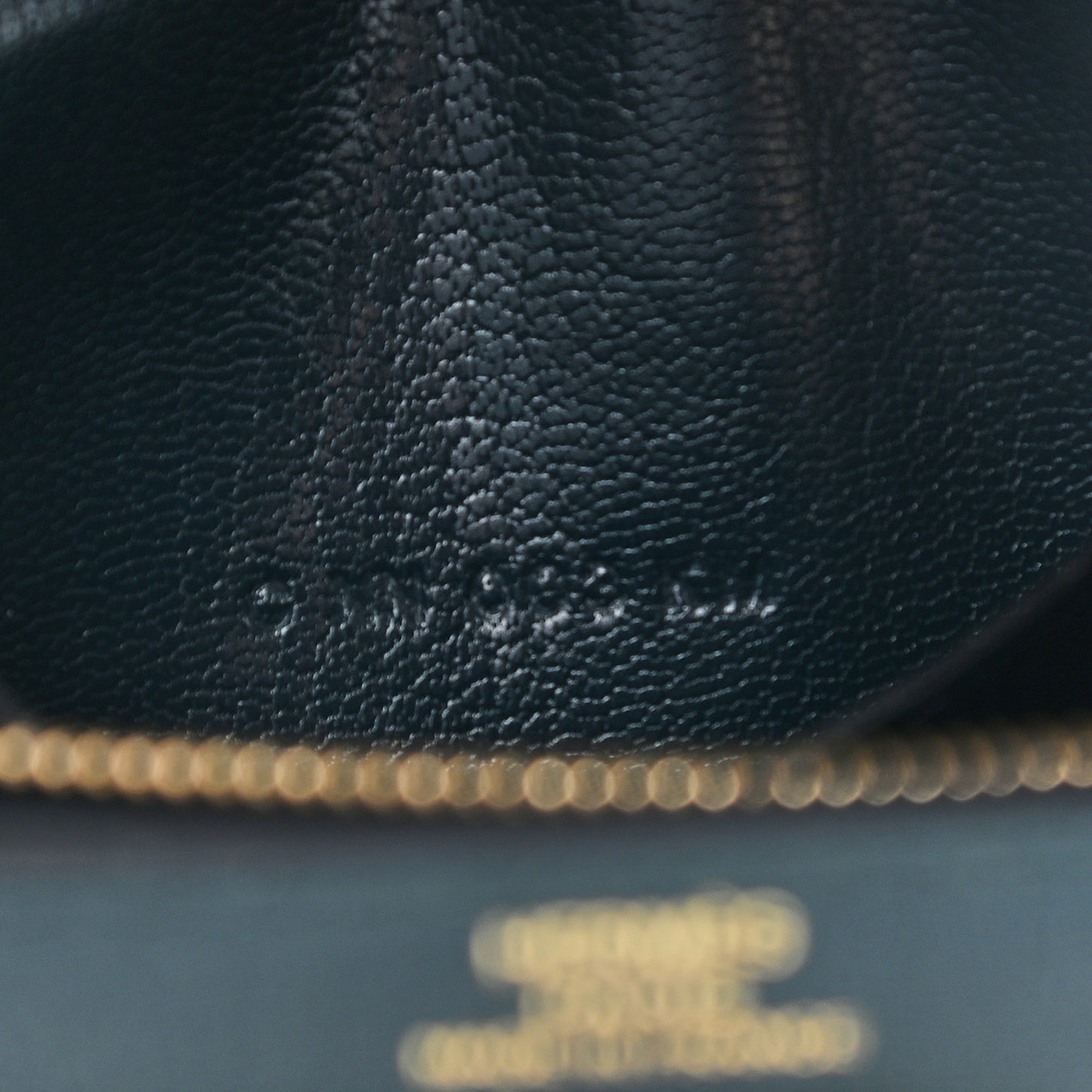 Chevre Mysore Mini Cinhetic Wallet Vert Cypress
